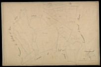 Plan du cadastre napoléonien - Senarpont : Long des prés du parc de Saint-Claude (Le), C1