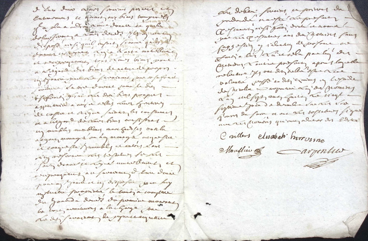Etude de Me Nicolas Carpentier à Amiens (étude n°16). Minutes de l'année 1708