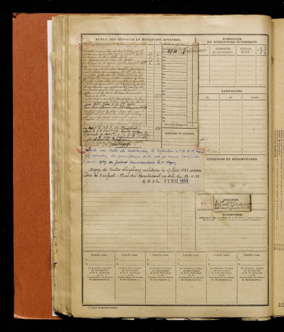 Mathon, Léon Charles Alfred, né le 23 mai 1892 à Plachy-Buyon (Somme), classe 1912, matricule n° 78, Bureau de recrutement d'Abbeville