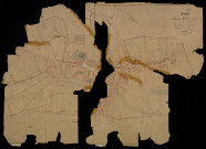 Plan du cadastre napoléonien - Poix-De-Picardie (Poix) : Chef-lieu (Le), B
