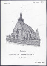 Taisnil (commune de Namps-Maisnil) : l'église - (Reproduction interdite sans autorisation - © Claude Piette)