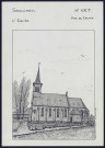 Saulchoy (Pas-de-Calais) : l'église - (Reproduction interdite sans autorisation - © Claude Piette)