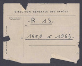 Table des successions et absences du bureau de Péronne (Reprise de la numérotation des tables du bureau de Roisel)