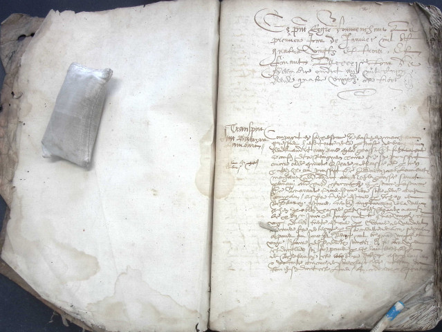 Etude de Me Jean Quignon à Amiens (étude n°22). Minutes de l'année 1583