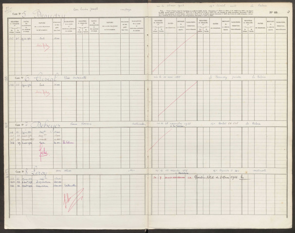 Répertoire des formalités hypothécaires, du 19/06/1950 au 22/11/1950, registre n° 028 (Conservation des hypothèques de Montdidier)