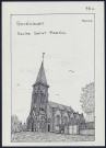 Soyécourt : église Saint-Martial - (Reproduction interdite sans autorisation - © Claude Piette)
