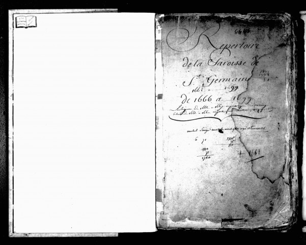 Amiens (Saint-Germain) : tables alphabétiques (1666-1792)