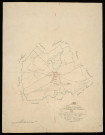 Plan du cadastre napoléonien - Bussu : tableau d'assemblage