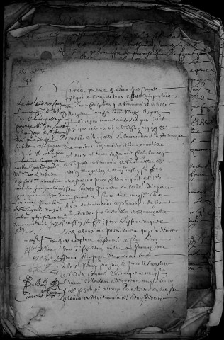 Etude de Me François Debacq à Amiens (étude n°7). Minutes de l'année 1646