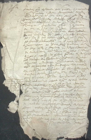 Etude de Me Martin Miraulmont à Amiens (étude n°21). Minutes de l'année 1580