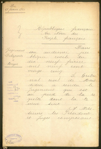 Ailly-sur-Noye. Demande d'indemnisation des dommages de guerre : dossier Meyer-Boulanger