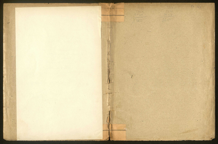 Fay. Demande d'indemnisation des dommages de guerre : dossier Portebois Aurélie