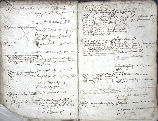 Etude de Me François Machart à Amiens (étude n°13). Minutes de l'année 1672