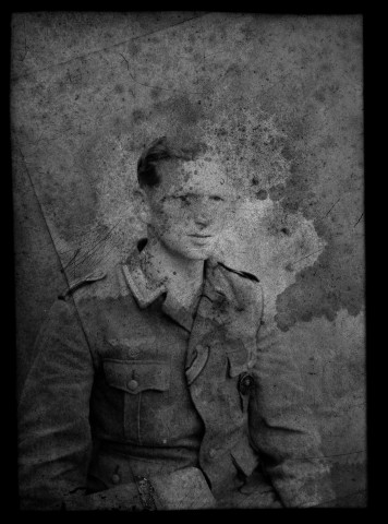 Portrait d'un sous-officier de la Luftwaffe. Unteroffizier (sergent)