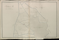 Plan du cadastre napoléonien - Atlas cantonal - Dompierre-Becquincourt (Dompierre) : Dompierre, B