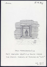 Vaux-Marquenneville : petit oratoire dédié à la Sainte Vierge - (Reproduction interdite sans autorisation - © Claude Piette)