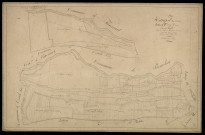 Plan du cadastre napoléonien - Hangest -sur-Somme (Hangest-sur-Somme) : Marais (Le), F
