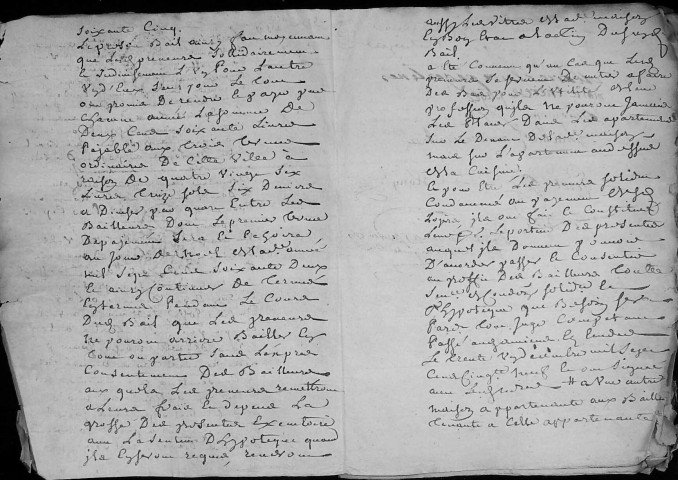 Etude de Me Jean-Baptiste Deligny à Amiens (étude n°5). Minutes des années 1759