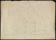Plan du cadastre rénové - Doullens : section K1
