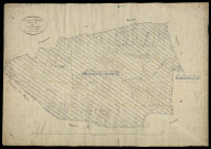Plan du cadastre napoléonien - Hangest-en-Santerre (Hangest) : Aravillers (Le), G