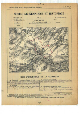 Croixrault : notice historique et géographique sur la commune