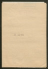 Témoignage de Seille (de) et correspondance avec Jacques Péricard