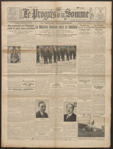 Le Progrès de la Somme, numéro 20355, 2 juin 1935