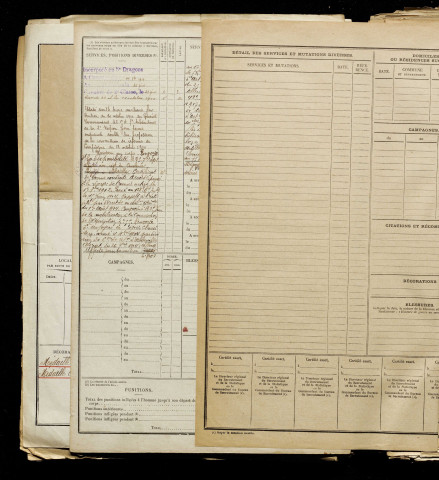 Thuiller, Alphonse Lucien François, né le 09 janvier 1889 à Dominois (Somme), classe 1909, matricule n° 778, Bureau de recrutement d'Abbeville