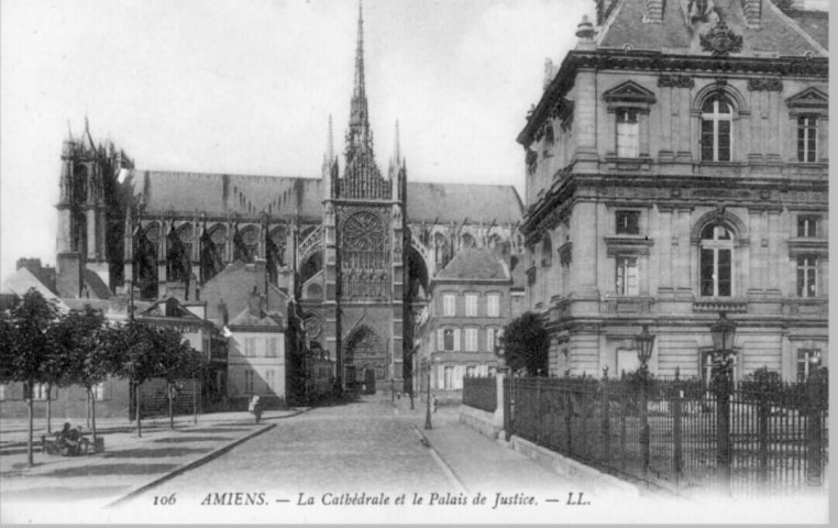 La cathédrale et le Palais de Justice