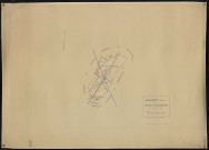 Plan du cadastre rénové - Bernay-en-Ponthieu : tableau d'assemblage (TA)