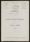 Liste électorale : Beauvoir-Rivière