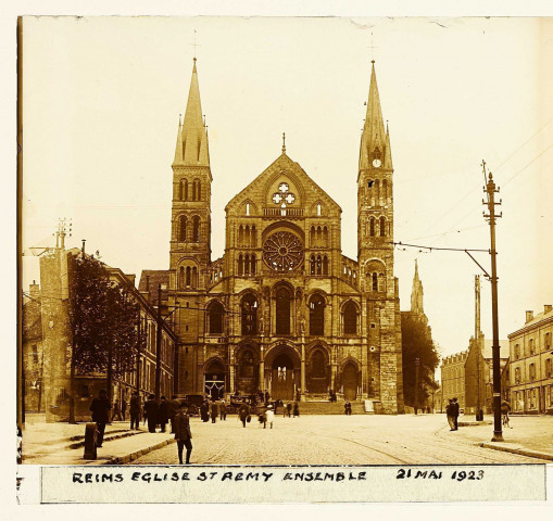 Reims. Eglise Saint-Rémy