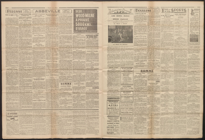Le Progrès de la Somme, numéro 20862, 23 octobre 1936