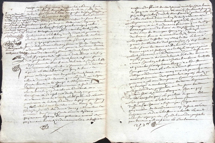 Etude de Me Nicolas Rouget à Amiens (étude n°5). Minutes de l'année 1700