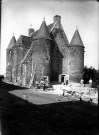 Château de Verpillières (gentilhommière du XVIe siècle) : chantier de restauration