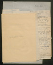 Témoignage de Bloyaert, Félix (Brancardier) et correspondance avec Jacques Péricard