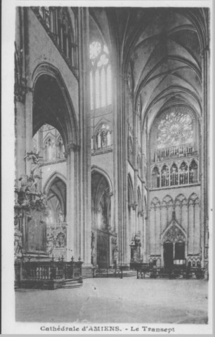 Cathédrale d'Amiens - Le transept