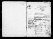 Estouilly : naissances, mariages, décès (1842-1885)