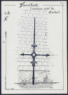 Fienvillers : l'ancienne croix du clocher - (Reproduction interdite sans autorisation - © Claude Piette)