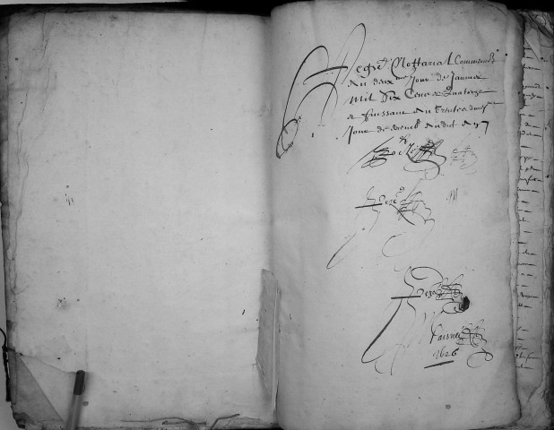 Etude de Me Noël Pezé à Amiens (étude n°13). Minutes de l'année 1614