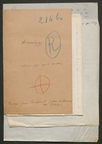 Témoignage de Demazy et correspondance avec Jacques Péricard