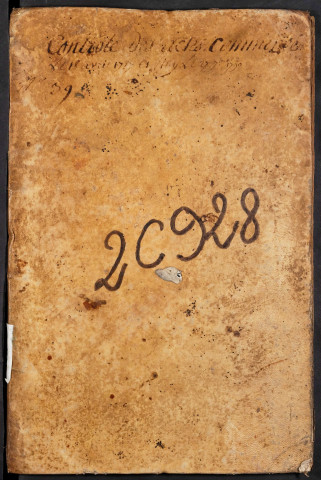 Contrôle des actes du bureau de Conty pour la période du 18 avril 1787 au 27 septembre 1790