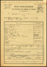 Lenoir, Camille, né le 17 septembre 1880 à Amiens (Somme), classe 1900, matricule n° 983, Bureau de recrutement d'Amiens