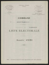 Liste électorale : Doingt, Section de Flamicourt