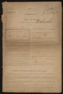 Recensement de la population : Salouel (1901)