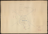Plan du cadastre rénové - Gézaincourt : section B1