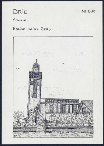 Brie : église Saint-Géry - (Reproduction interdite sans autorisation - © Claude Piette)