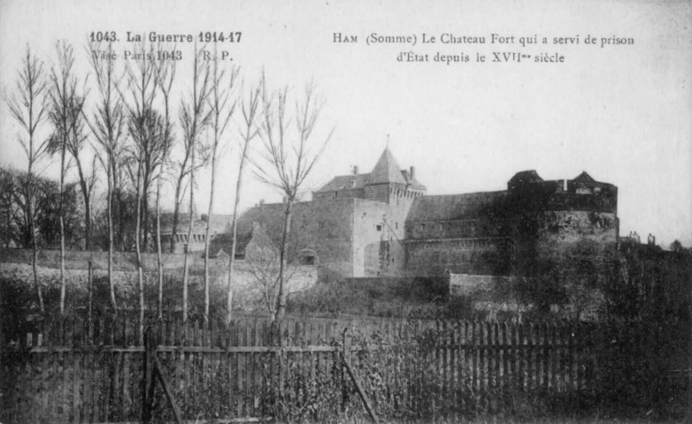 Le Château Fort qui a servi de prison d'Etat depuis le XVIIème siècle