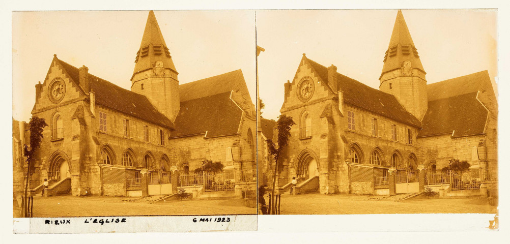Rieux (Oise). L'église