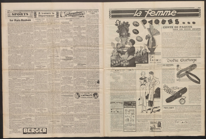 Le Progrès de la Somme, numéro 20316, 24 avril 1935